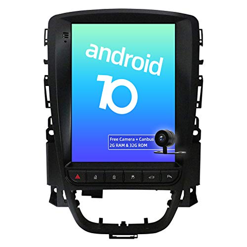 JOYX Android 10 Autoradio Passt für Excelle GT/XT Astra J (2006-2016) - [2G+32G] - KOSTENLOS Kamera Canbus Map - 9.7 Zoll 2 Din -Unterstützen DAB Lenkradsteuerung WiFi Carplay BT5.0 IPS Android Auto von joyx