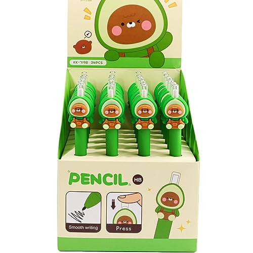 2pc Koreanische Burger & Pommes Form Automatische Bleistift Student Nette Spitzer Frei Bleistift-Avocado 2pc Koreanische Burger & Pommes Form Automatische Bleistift Student Nette Spitzer Frei Bleistift-Avocado von joyxiwa