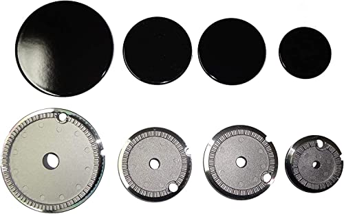 Jpshop Set mit 4 Brennern + 4 Emaille-Platten kompatibel Rex Electrolux Jpshop Set mit 4 Brennern + 4 Emaille-Platten kompatibel Rex Electrolux von jpshop