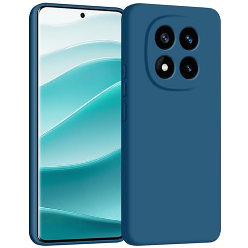 jrester Hülle kompatibel mit Xiaomi Redmi Note 14 Pro Plus Hülle（Nicht für Note 14 5G / 4G / Pro 5G）, Blau Weich Silikon Schutzhülle für Redmi Note 14 Pro Plus von jrester