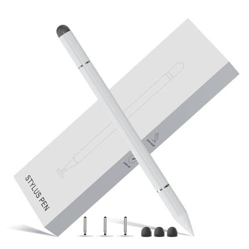 jumper Tablet Stift, 3 in 1 Stylus Pen Touchscreen Stift, Magnetischer Pencil für Tablet Handys, weiß jumper Tablet Stift, 3 in 1 Stylus Pen Touchscreen Stift, Magnetischer Pencil für Tablet Handys, weiß von jumper