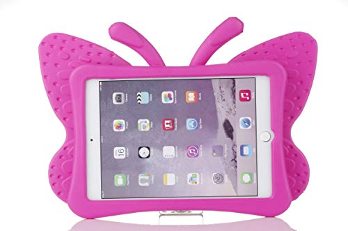 Schutzhülle für iPad Mini für Kinder, leicht, Schmetterlingsform, stoßfest, kindersicher, strapazierfähig, Eva-Schaum, super Schutz von junjiu