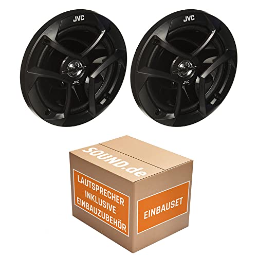 Lautsprecher Einbauset passend mit JVC CS-J620-16cm für Audi A4 B5 Limousine - Heck von JUST SOUND best choice for caraudio