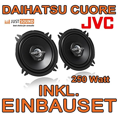 Daihatsu Cuore - Lautsprecher - JVC CS-J520-13cm Einbauset von just-SOUND