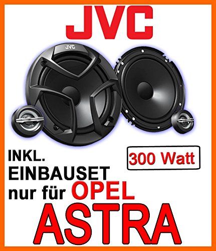 Opel Astra F,G,H - JVC CS-JS600-16cm Lautsprecher Einbauset von just-SOUND