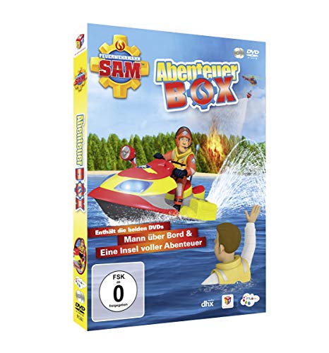 Feuerwehrmann Sam - Abenteuer Box [2 DVDs] von justbridge entertainment (Rough Trade Distribution)