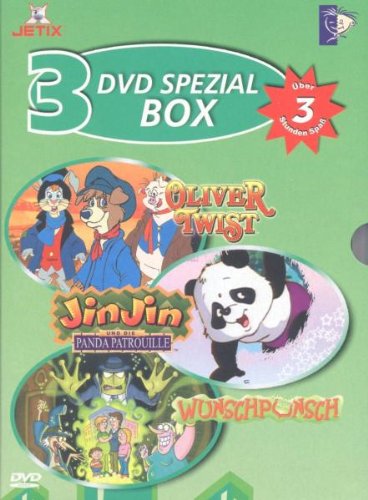 Oliver Twist / JinJin Panda Patrouille / Wunschpunsch [3 DVDs] von justbridge entertainment germany