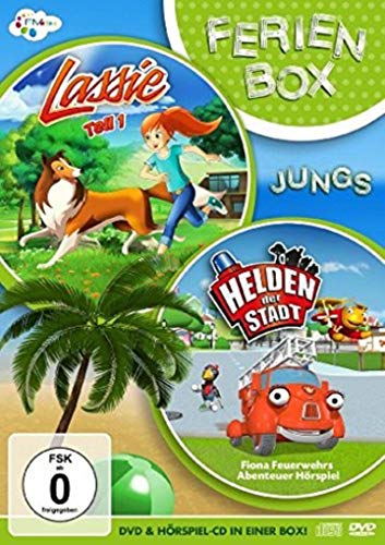 Die Ferienbox für Jungen (Inkl. Lassie DVD & Helden der Stadt CD Hörspiel) von justbridge entertainment