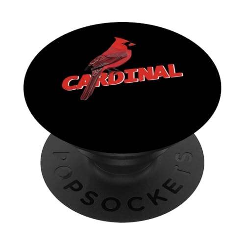 Cardinal Vogel Vogelbeobachter Biologe Ornithologe PopSockets Klebender PopGrip von jz.birds