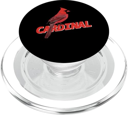 Cardinal Vogel Vogelbeobachter Biologe Ornithologe PopSockets PopGrip für MagSafe von jz.birds