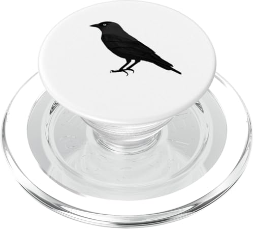 Dohle Krähe Vogel Vogelbeobachter Biologe Ornithologe PopSockets PopGrip für MagSafe von jz.birds