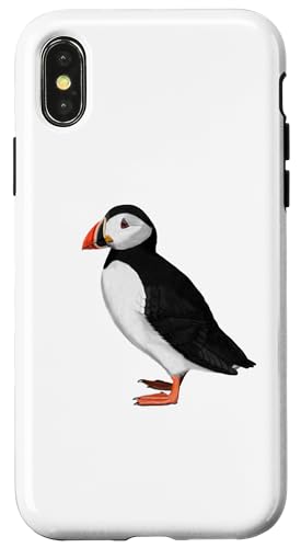 Papageitaucher Vogel Vogelbeobachter Biologe Ornithologe Hülle für iPhone X/XS Papageitaucher Vogel Vogelbeobachter Biologe Ornithologe Hülle für iPhone X/XS von jz.birds