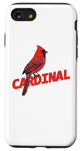 Rotkardinal Vogel Vogelbeobachter Singvogel Biologe Hülle für iPhone SE (2020) / 7 / 8 von jz.birds