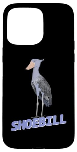 Schuhschnabel Vogel Vogelbeobachter Biologe Ornithologe Hülle für iPhone 15 Pro Max Schuhschnabel Vogel Vogelbeobachter Biologe Ornithologe Hülle für iPhone 15 Pro Max von jz.birds