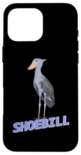 Schuhschnabel Vogel Vogelbeobachter Biologe Ornithologe Hülle für iPhone 16 Pro Max Schuhschnabel Vogel Vogelbeobachter Biologe Ornithologe Hülle für iPhone 16 Pro Max von jz.birds