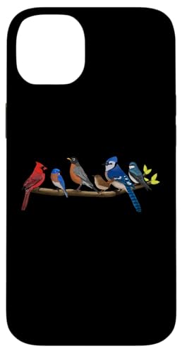 Vögel auf einem Ast Vogelbeobachter Singvogel Zaunkönig Hülle für iPhone 14 Plus Vögel auf einem Ast Vogelbeobachter Singvogel Zaunkönig Hülle für iPhone 14 Plus von jz.birds