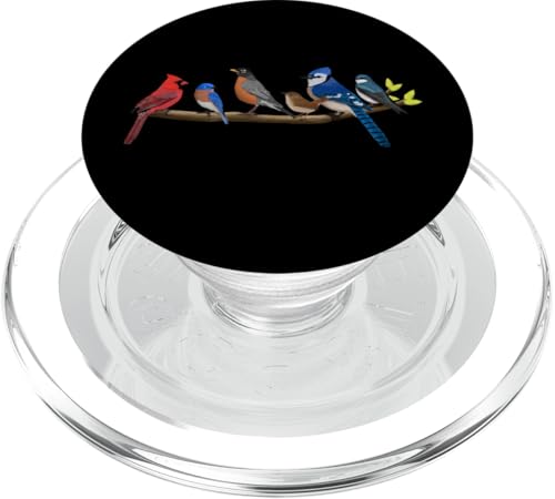Vögel auf einem Ast Vogelbeobachter Singvogel Zaunkönig PopSockets PopGrip für MagSafe Vögel auf einem Ast Vogelbeobachter Singvogel Zaunkönig PopSockets PopGrip für MagSafe von jz.birds