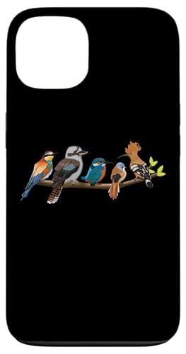 Vögel auf einem Ast Wiedehopf Kookaburra Eisvogel Singvogel Hülle für iPhone 13 Vögel auf einem Ast Wiedehopf Kookaburra Eisvogel Singvogel Hülle für iPhone 13 von jz.birds
