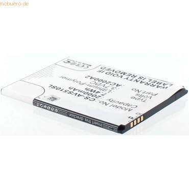 k.A. Akku für Archos 50C Oxygen Li-Pol 3,7 Volt 2000 mAh schwarz k.A. Akku für Archos 50C Oxygen Li-Pol 3,7 Volt 2000 mAh schwarz von k.A.