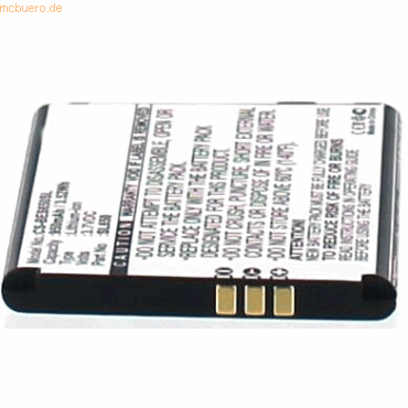 k.A. Akku für Bea-fon SL650 Li-Ion 3,7 Volt 800 mAh schwarz von k.A.