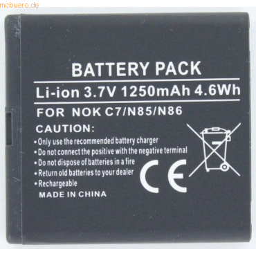 k.A. Akku für Bea-fon SL670 Li-Ion 3,7 Volt 1000 mAh schwarz k.A. Akku für Bea-fon SL670 Li-Ion 3,7 Volt 1000 mAh schwarz von k.A.