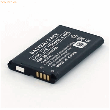 k.A. Akku für Blackberry RIM 8700F Li-Ion 3,7 Volt 1000 mAh schwarz k.A. Akku für Blackberry RIM 8700F Li-Ion 3,7 Volt 1000 mAh schwarz von k.A.