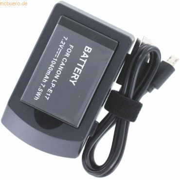 k.A. Akku für Canon LP-E17 Li-Ion 7,2 Volt 1040 mAh schwarz k.A. Akku für Canon LP-E17 Li-Ion 7,2 Volt 1040 mAh schwarz von k.A.
