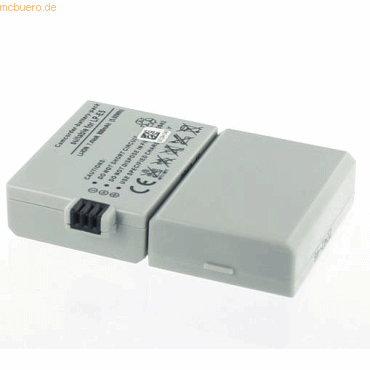 k.A. Akku für Canon LP-E5 Li-Ion 7,4 Volt 750 mAh grau von k.A.