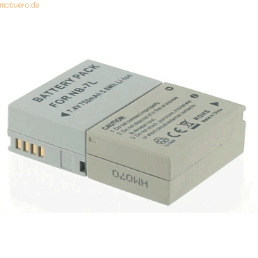 k.A. Akku für Canon PowerShot SX30IS Li-Ion 7,4 Volt 750 mAh grau k.A. Akku für Canon PowerShot SX30IS Li-Ion 7,4 Volt 750 mAh grau von k.A.