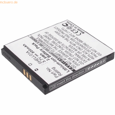 k.A. Akku für Doro PhoneEasy 605 Li-Ion 3,7 Volt 800 mAh schwarz k.A. Akku für Doro PhoneEasy 605 Li-Ion 3,7 Volt 800 mAh schwarz von k.A.