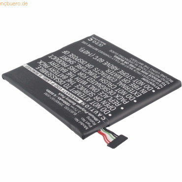 k.A. Akku für Htc One X Li-Pol 3,7 Volt 1800 mAh schwarz k.A. Akku für Htc One X Li-Pol 3,7 Volt 1800 mAh schwarz von k.A.