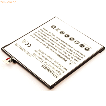 k.A. Akku für Htc D820 Li-Pol 3,8 Volt 2600 mAh weiß k.A. Akku für Htc D820 Li-Pol 3,8 Volt 2600 mAh weiß von k.A.
