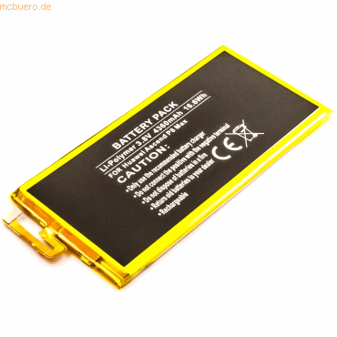 k.A. Akku für Huawei Ascend P8 Max Li-Pol 3,8 Volt 4360 mAh schwarz von k.A.