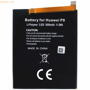 k.A. Akku für Huawei P9 Lite Li-Pol 3,8 Volt 2900 mAh schwarz k.A. Akku für Huawei P9 Lite Li-Pol 3,8 Volt 2900 mAh schwarz von k.A.