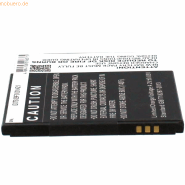 k.A. Akku für Kazam KAX55 Li-Ion 3,7 Volt 2600 mAh schwarz k.A. Akku für Kazam KAX55 Li-Ion 3,7 Volt 2600 mAh schwarz von k.A.
