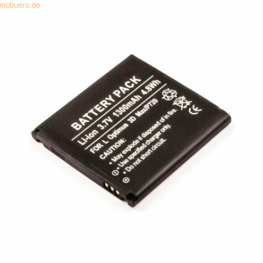 k.A. Akku für LG Electronics P720 Li-Ion 3,7 Volt 1300 mAh schwarz k.A. Akku für LG Electronics P720 Li-Ion 3,7 Volt 1300 mAh schwarz von k.A.
