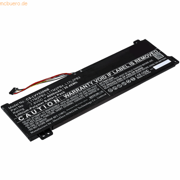 k.A. Akku für Lenovo L17M2PB3 Li-Pol 7,6 Volt 4000 mAh schwarz von k.A.