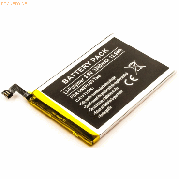 k.A. Akku für Oneplus 2 Li-Ion 3,8 Volt 3300 mAh schwarz von k.A.
