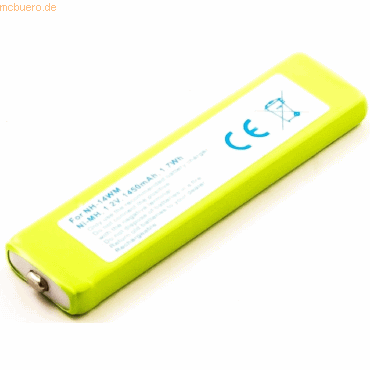 k.A. Akku für Rocco MHB-800 NiMH 1,2 Volt 1200 mAh grün von k.A.