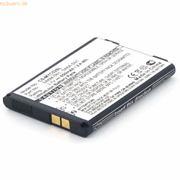 k.A. Akku für Sagem SA6A-SN1 Li-Ion 3,7 Volt 650 mAh schwarz k.A. Akku für Sagem SA6A-SN1 Li-Ion 3,7 Volt 650 mAh schwarz von k.A.