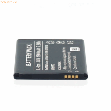 k.A. Akku für Samsung GT-I9190 mit NFC Li-Ion 3,8 Volt 1900 mAh schwar von k.A.
