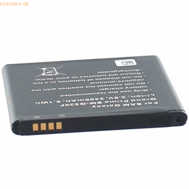 k.A. Akku für Samsung SM-G530H Li-Ion 3,8 Volt 2200 mAh schwarz von k.A.