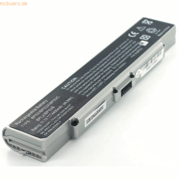 k.A. Akku für Sony VGN-FE28 Li-Ion 11,1 Volt 4400 mAh silberfarben k.A. Akku für Sony VGN-FE28 Li-Ion 11,1 Volt 4400 mAh silberfarben von k.A.