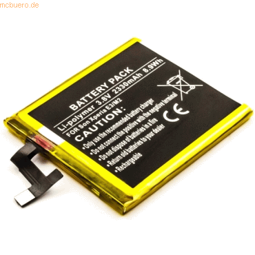 k.A. Akku für Sony Xperia E3 Li-Pol 3,8 Volt 2330 mAh gelb von k.A.