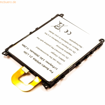 k.A. Akku für Sony Xperia Z1 Li-Pol 3,8 Volt 2950 mAh silberfarben k.A. Akku für Sony Xperia Z1 Li-Pol 3,8 Volt 2950 mAh silberfarben von k.A.
