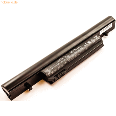 k.A. Akku für Toshiba Tecra R950-11E Li-Ion 11,1 Volt 4400 mAh schwarz von k.A.