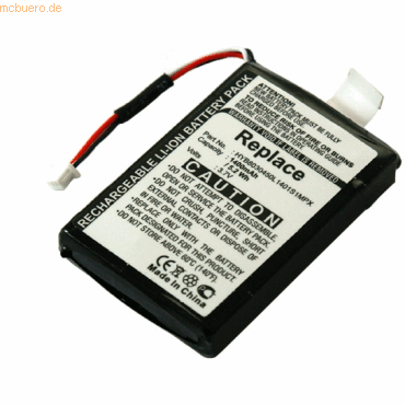 k.A. Akku für Vdo PN2050 Li-Ion 3,7 Volt 1400 mAh schwarz von k.A.