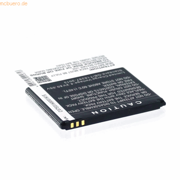 k.A. Akku für Wiko Stairway Li-Ion 3,7 Volt 2000 mAh schwarz von k.A.