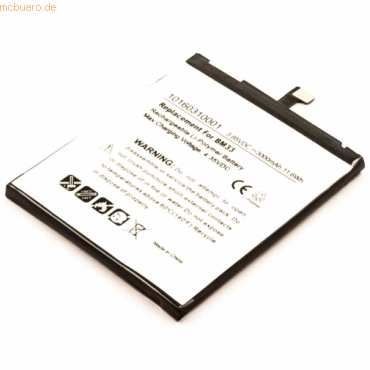 k.A. Akku für Xiaomi BM33 Li-Pol 3,85 Volt 3000 mAh schwarz k.A. Akku für Xiaomi BM33 Li-Pol 3,85 Volt 3000 mAh schwarz von k.A.