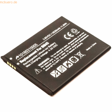 k.A. Akku für Xiaomi Redmi Note 2 Li-Ion 3,85 Volt 3020 mAh schwarz von k.A.